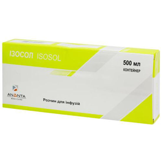 Ізосол розчин для інфузій 500 мл №1